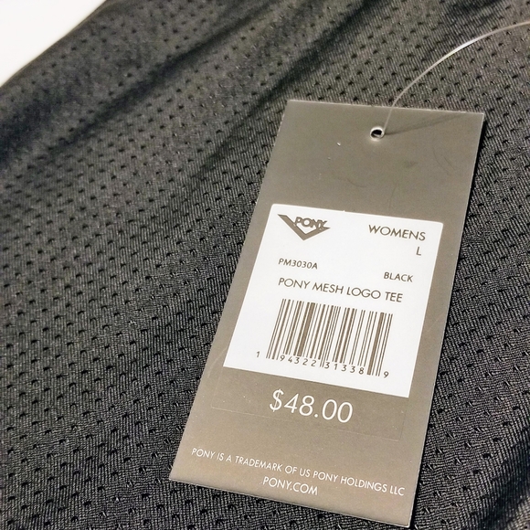 PONY Mesh Logo Tee - Picture 7 of 8